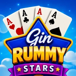 أيقونة Gin Rummy Stars- لعبة البطاقات